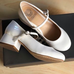Vince Camuto Girls - White Shoes - Size 2 1/2